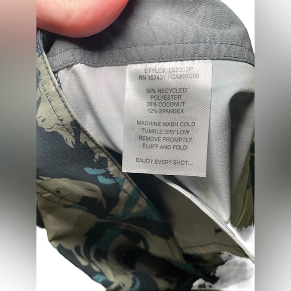 Linksoul New Goat Camo Boardwalker Board Shorts Size 35 - Picture 5 of 5